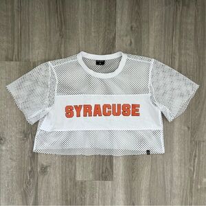 Hype and Vice Syracuse Mesh Crop Top